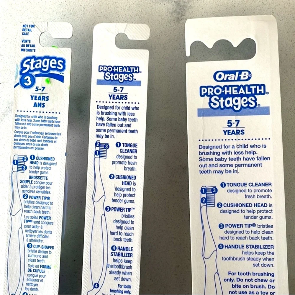 Oral B Kids’ Character Tooth Brushes (5)